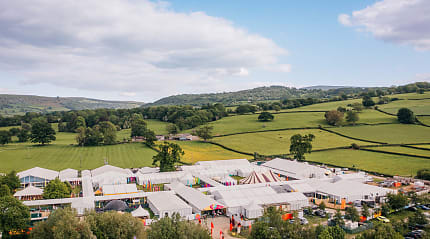 Hay Festival in Hay-on-Way, Wales.
