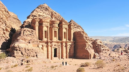 Al-Khazneh or "The Treasury" in Petra, Jordan