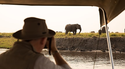 Chobe River in Botswana.
