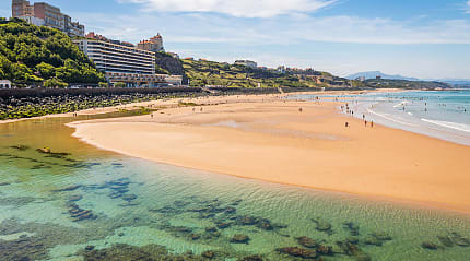 Plage de la Côte des Basques in Biarritz, France