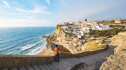 Azenhas do Mar in Lison, Portugal