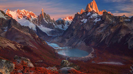 Autumn at Fitz Roy Mountain, Patagonia