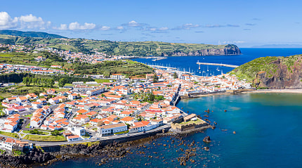 Fort of San Sebastian in the Azores