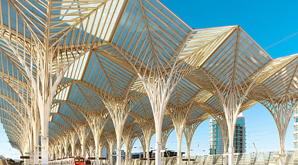 Lisbon train station, Portugal
