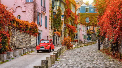 Montmartre in Paris, France
