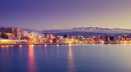 Chania on the island of Crete, Greece