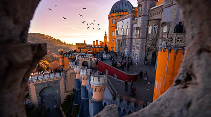 Pena Palace, Sintra, Portugal.
