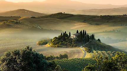 Val d'Orcia, Tuscany.