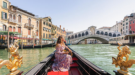 The Grand Canal in Venice, Italy
