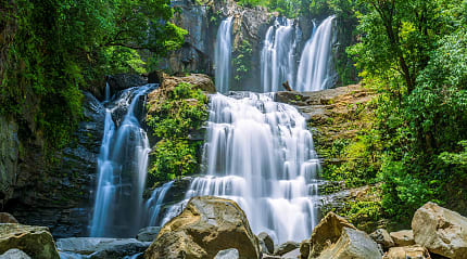 Nauyaca waterfall in Puntarenas Province, Costa Rica