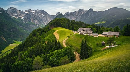 Logar Valley, Slovenia.