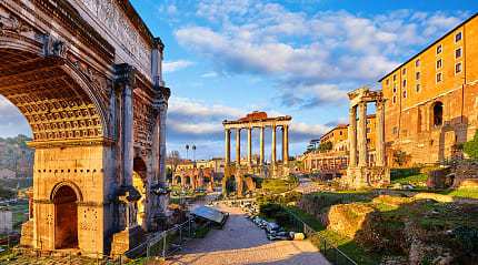 Roman Forum in Rome, Italy