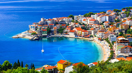 Igrane in Makarska riviera, Croatia