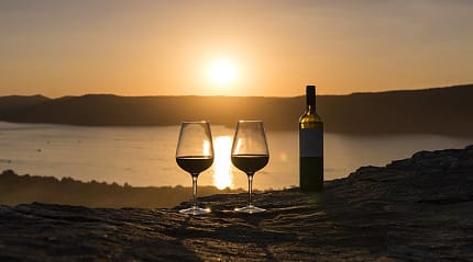 A sunset in Australia.