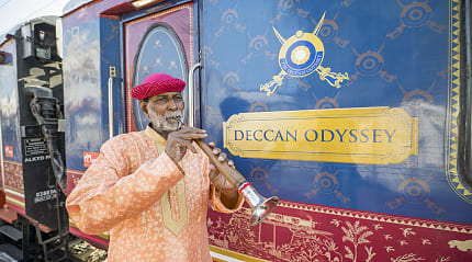 A Cultural Welcome Aboard the Deccan Odyssey Luxury Train