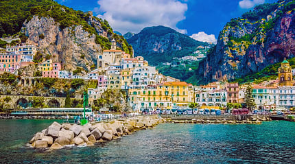 The Small Heaven of Amalfi Village in Italy