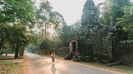 Angkor Wat temple complex in Siem Reap, Cambodia