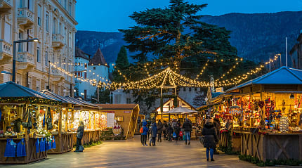 Christmas market in Merano, Italy