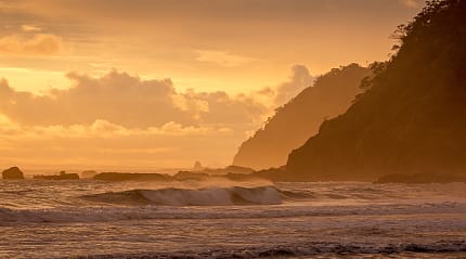Jaco Beach in Puntarenas Province, Costa Rica
