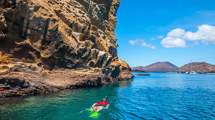 Snorkeling in the Galapagos Islands, Ecuador