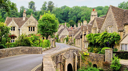 Castle Combe, village in the Cotswolds