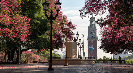 Plaza San Martin in the Retiro neighborhood of Buenos Aires, Argentina