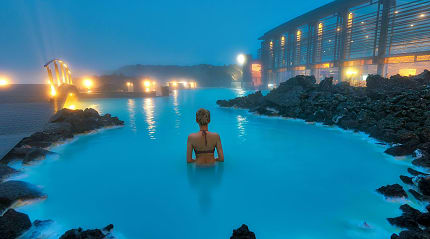 The Blue Lagoon in Western Iceland