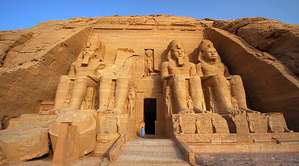 The temple of Abu Simbel in Egypt
