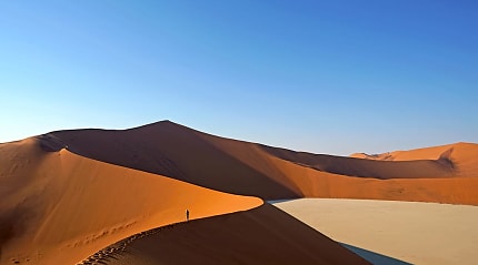 Sossusvlei in Namib-Naukluft National Park in Namibia