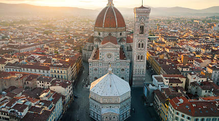 Scenic view of The Duomo di Firenze, Tuscany, Italy
