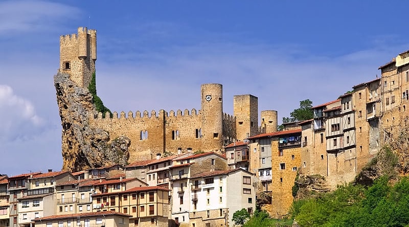 Medieval Frias Castle, Burgos, Spain Medieval Frias Castle, Burgos, Spain