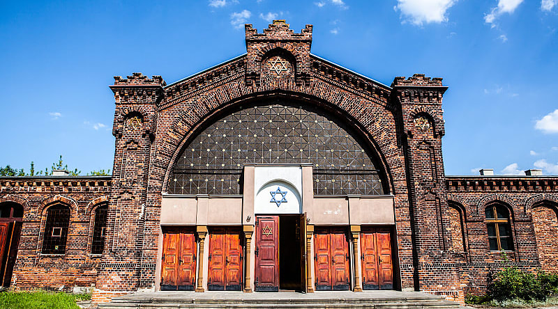 Jewish cemetery in Lodz, Poland. Jewish cemetery in Lodz, Poland.
