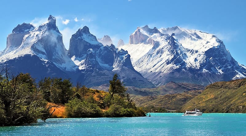 Torres del Paine National Park in Puerto Natales, Chile Torres del Paine National Park in Puerto Natales, Chile