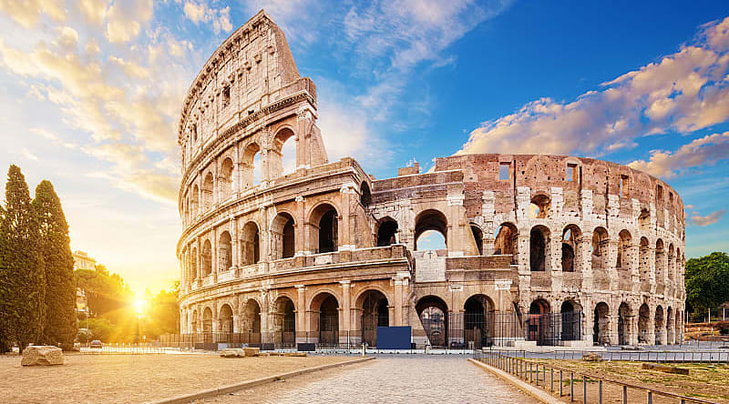 The Colosseum in Rome, Italy The Colosseum in Rome, Italy
