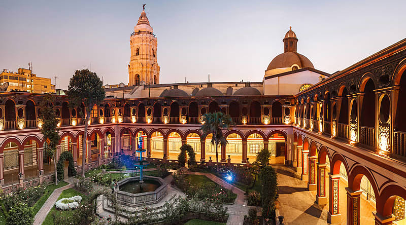 Santo Domingo Monastery in Lima, Peru Santo Domingo Monastery in Lima, Peru