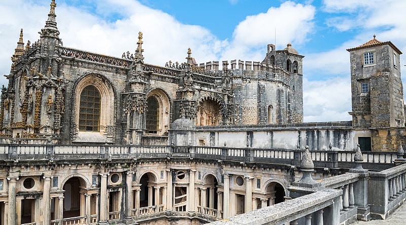 Knights of the Templar-Convents of Christ in Tomar, Portugal. Knights of the Templar-Convents of Christ in Tomar, Portugal.