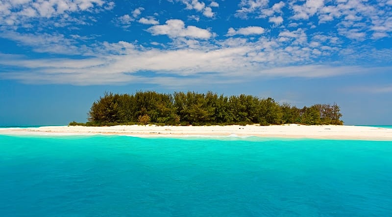 Amazing turquoise water in Zanzibar, Tanzania Amazing turquoise water in Zanzibar, Tanzania