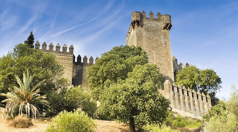 Castle of Almodovar del Rio in Cordoba, Spain Castle of Almodovar del Rio in Cordoba, Spain