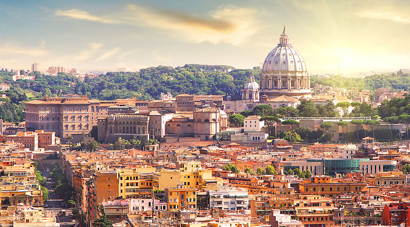 St Peter's Cathedral in Rome, Italy St Peter's Cathedral in Rome, Italy