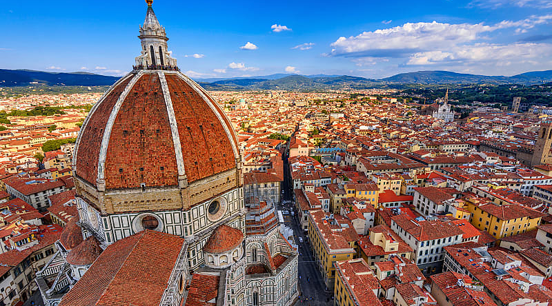 Duomo of Basilica di Santa Maria del Fiore in Florence, Italy Duomo of Basilica di Santa Maria del Fiore in Florence, Italy