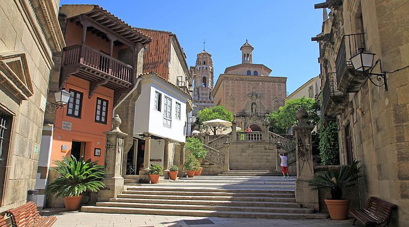 Spanish Village in Barcelona, Spain