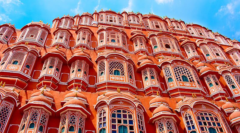 Hawa Mahal is a palace in Jaipur, India