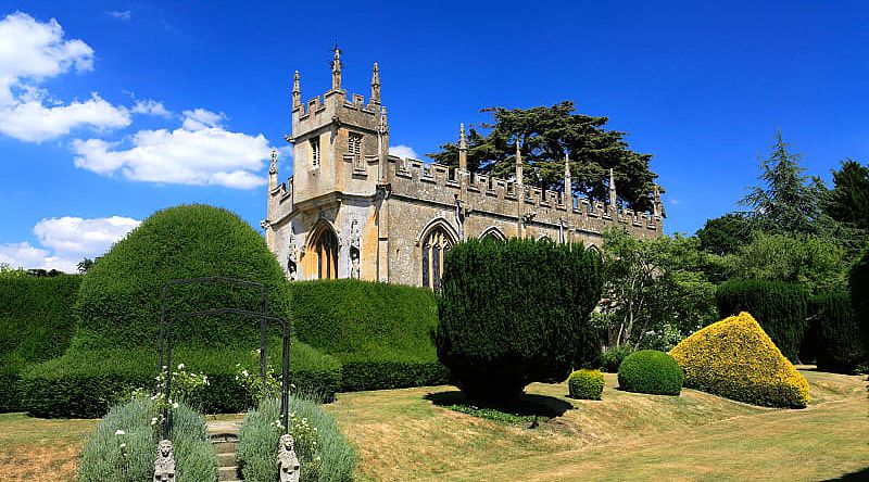 Sudeley Castle near Winchcombe village in England