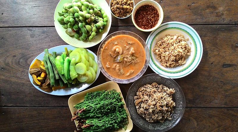 Selection of foods in Thailand Selection of foods in Thailand