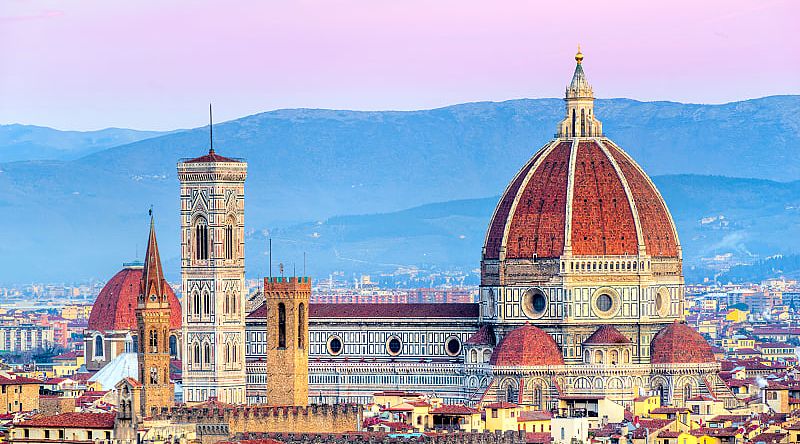 Santa Maria del Fiore Cathedral in Florence, Italy