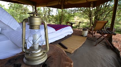 Masai Mara National Park camping in Kenya