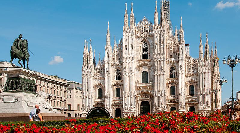 Duomo di Milano in Italy