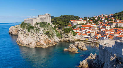 Lovrijenac Fortress in Dubrovnik, Croatia