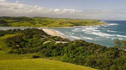 Mdumbi beach in Transkei, South Africa