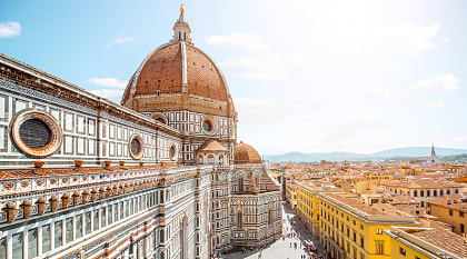 Dome of Santa Maria del Fiore church in Florence